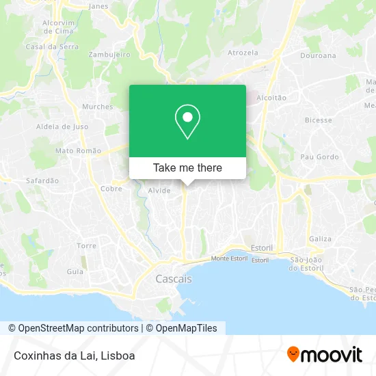 Coxinhas da Lai map