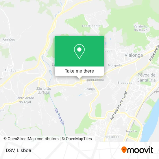 DSV map