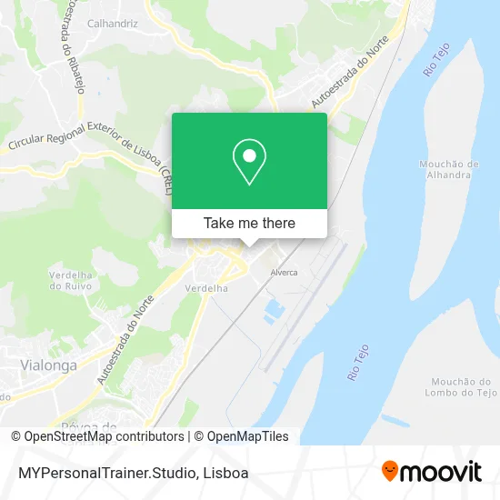 MYPersonalTrainer.Studio mapa