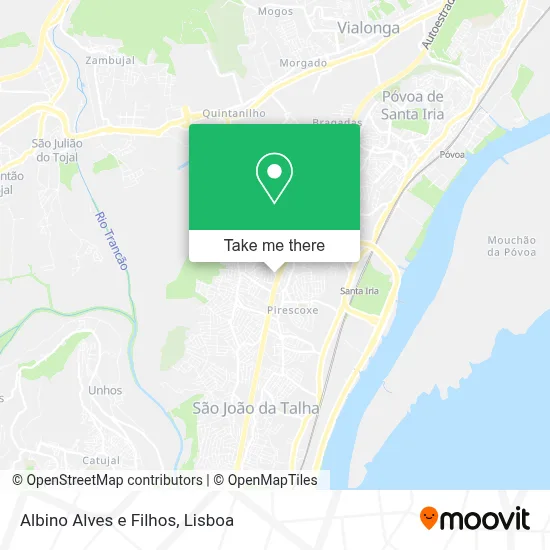 Albino Alves e Filhos map