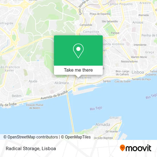 Radical Storage mapa