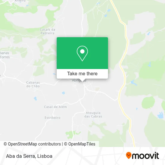 Aba da Serra map