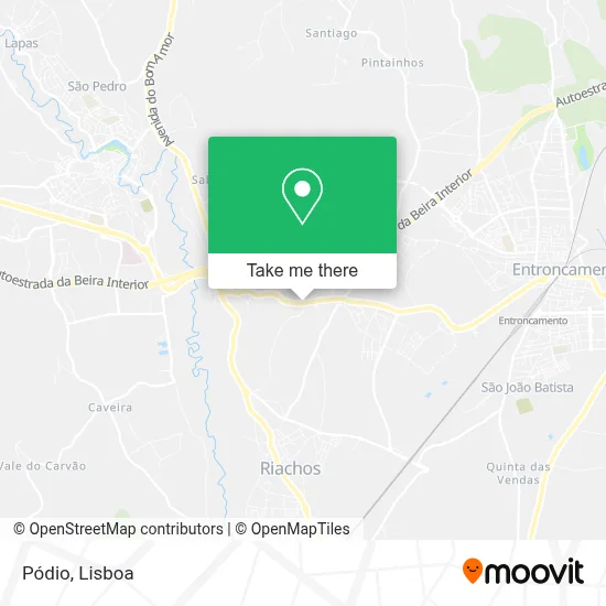 Pódio map