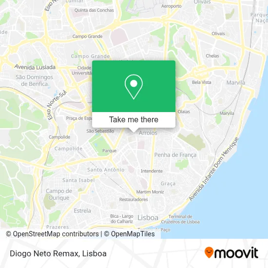 Diogo Neto Remax map