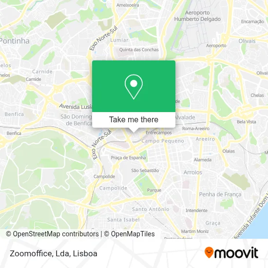 Zoomoffice, Lda map