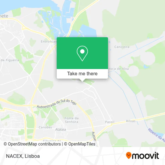 NACEX mapa