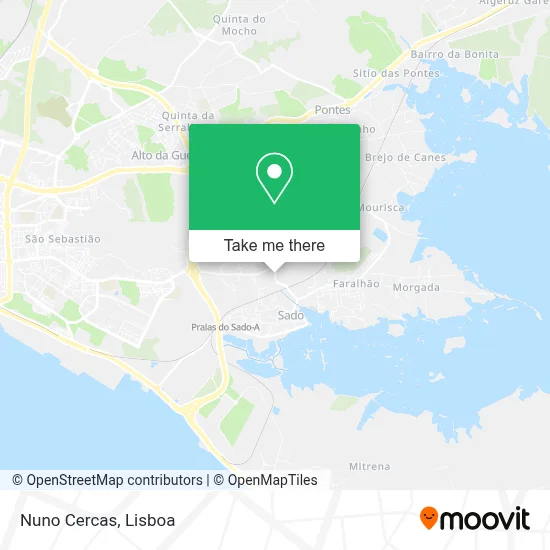 Nuno Cercas map