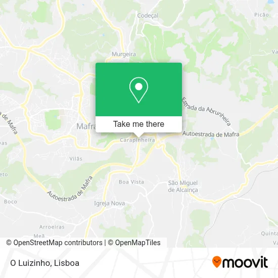 O Luizinho map