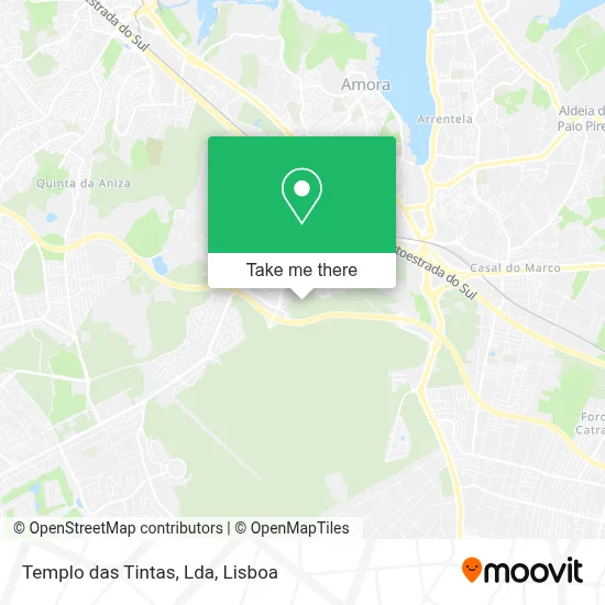 Templo das Tintas, Lda map
