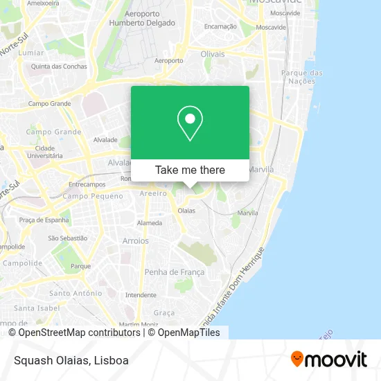 Squash Olaias map