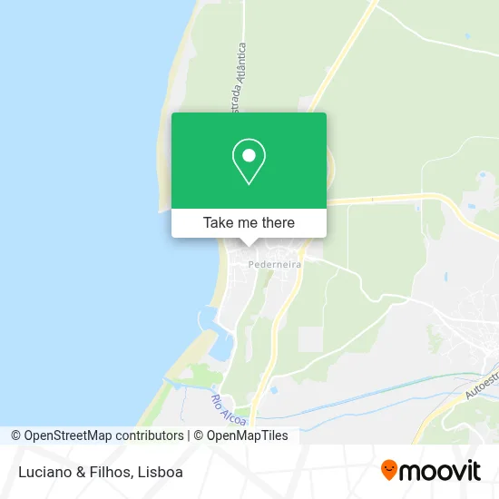 Luciano & Filhos map