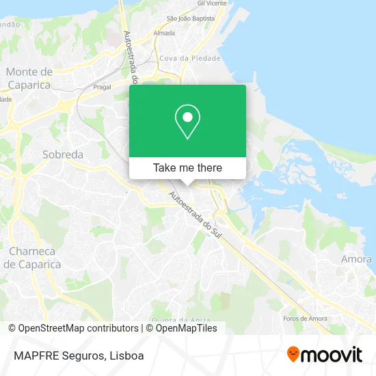 MAPFRE Seguros mapa
