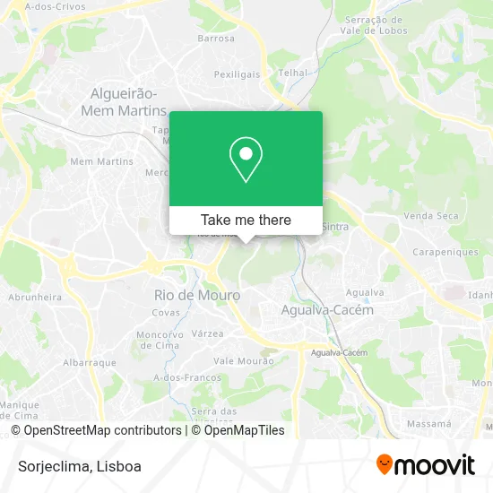Sorjeclima map