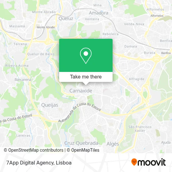 7App Digital Agency map