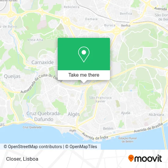 Closer map