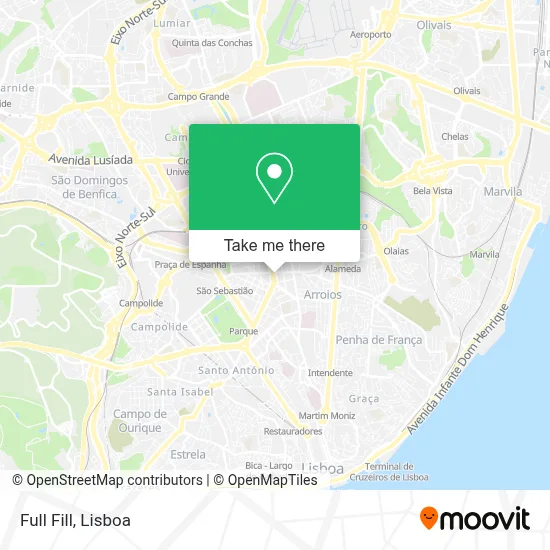 Full Fill map