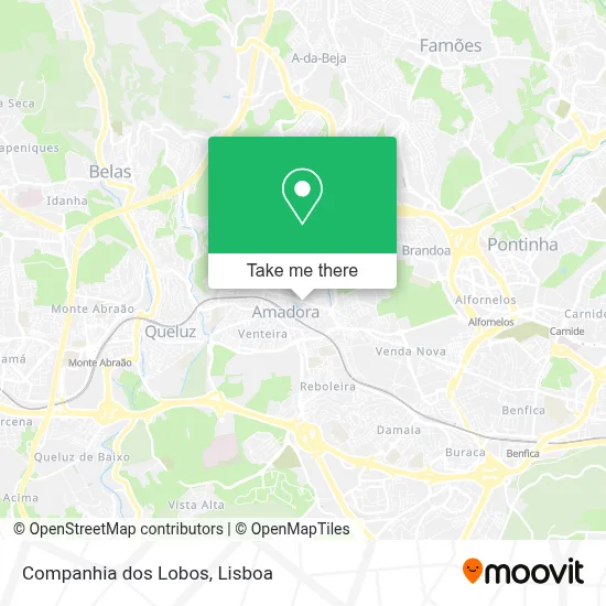 Companhia dos Lobos map