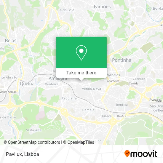 Pavilux map