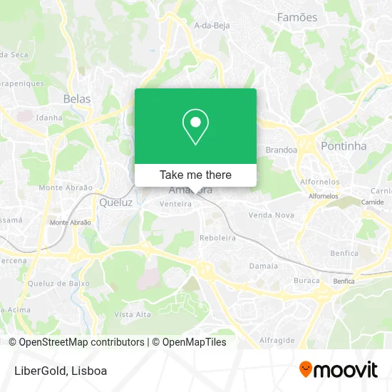 LiberGold map