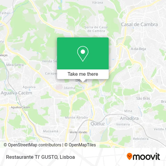 Restaurante TI' GUSTO map