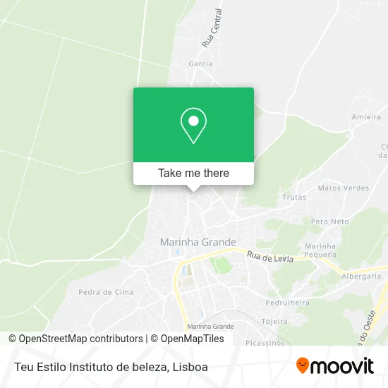 Teu Estilo Instituto de beleza map
