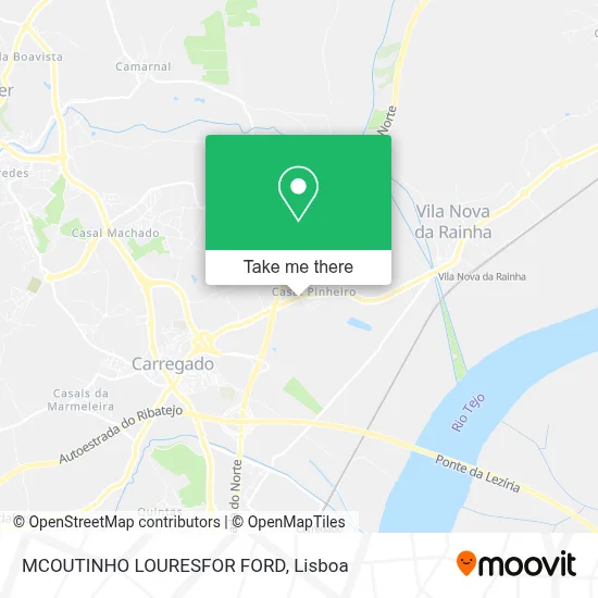 MCOUTINHO LOURESFOR FORD mapa