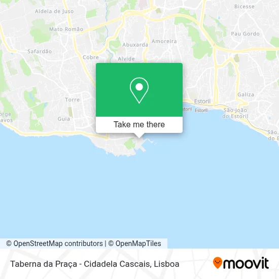Taberna da Praça - Cidadela Cascais map
