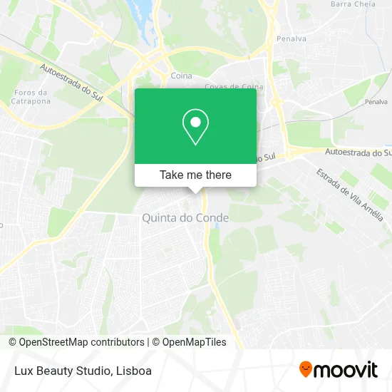 Lux Beauty Studio map