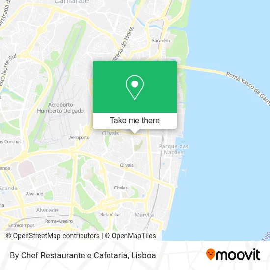 By Chef Restaurante e Cafetaria map