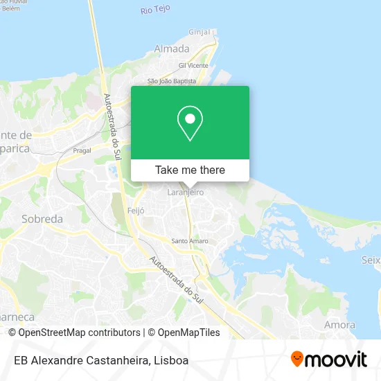EB Alexandre Castanheira map