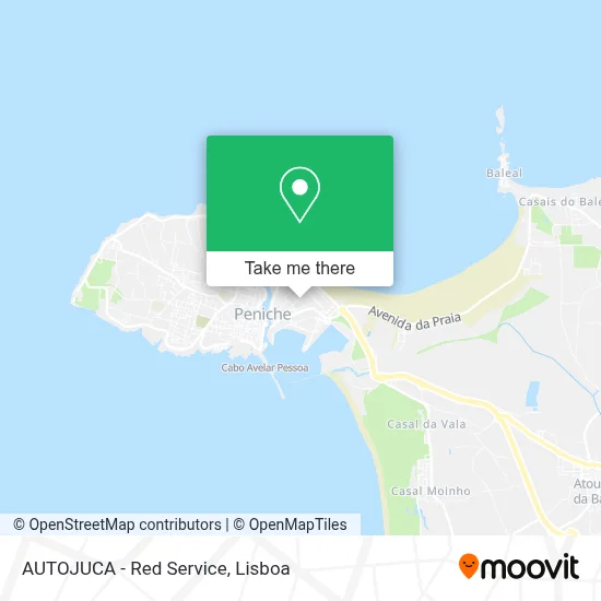 AUTOJUCA - Red Service map