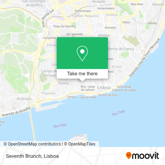 Seventh Brunch map