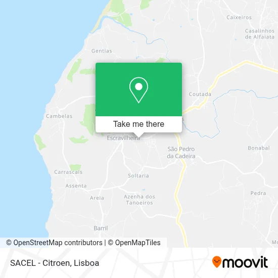 SACEL - Citroen map