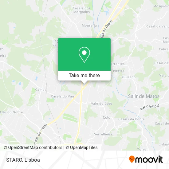 STARO mapa