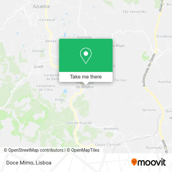 Doce Mimo map