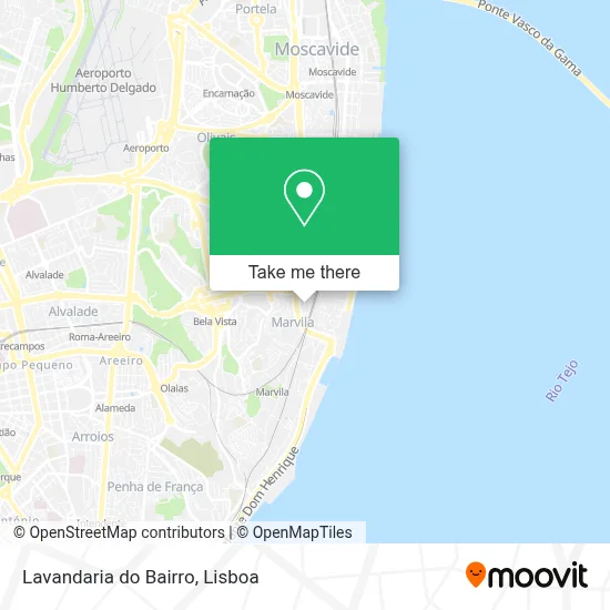 Lavandaria do Bairro map