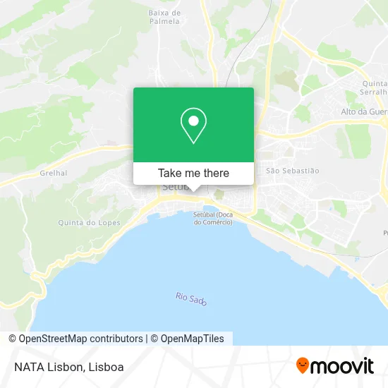 NATA Lisboa map
