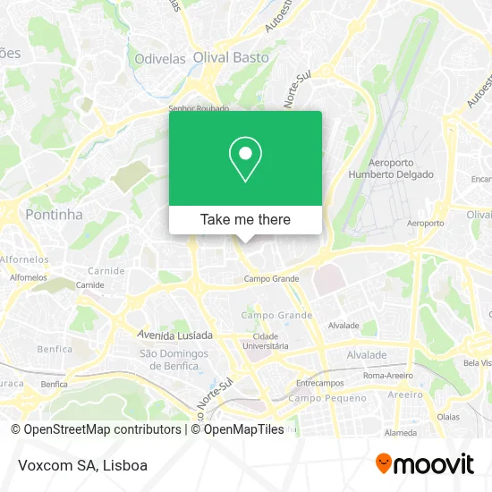 Voxcom SA mapa