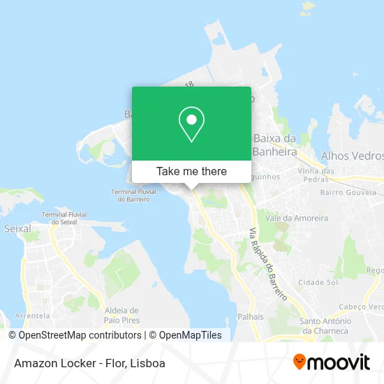Amazon Locker - Flor map