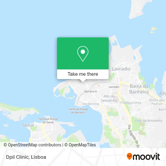 Dpil Clinic map