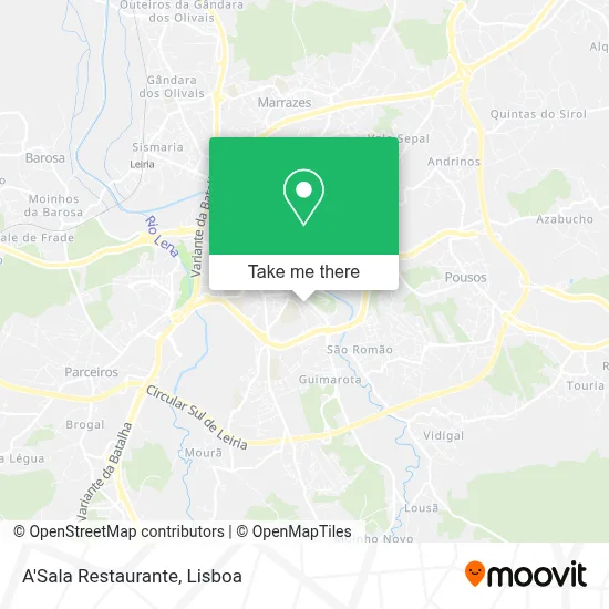 A'Sala Restaurante map