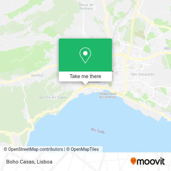 Boho Casas map