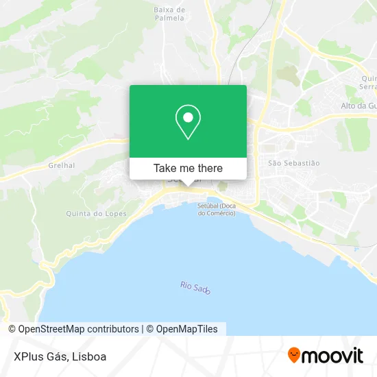XPlus Gás map