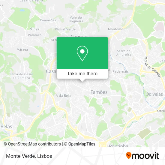 Monte Verde map