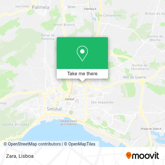 Zara map