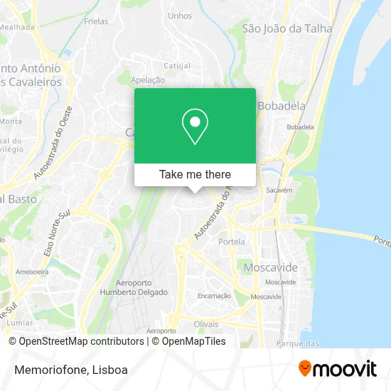 Memoriofone map