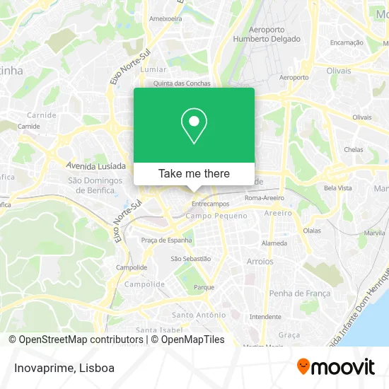 Inovaprime map
