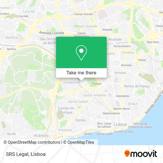 SRS Legal map