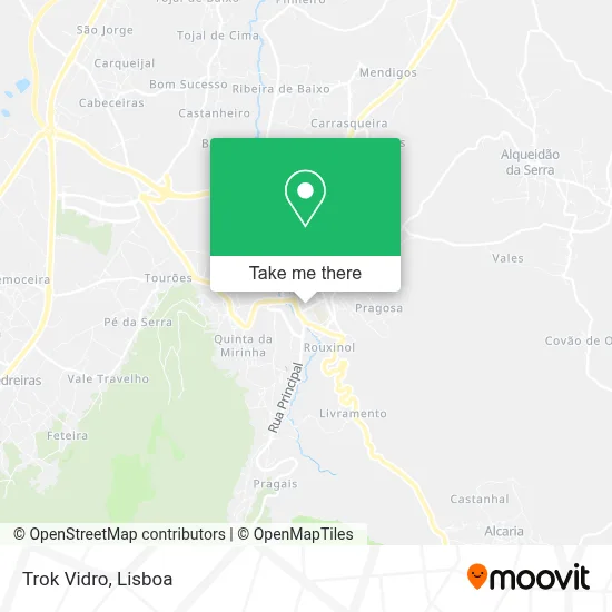 Trok Vidro map