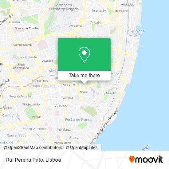 Rui Pereira Pato mapa